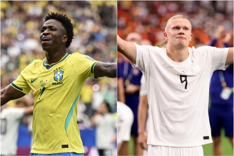 Vini Jr. ou Haaland? Duelo entre astros marca confronto entre Brasil e Noruega nas oitavas da Copa do Mundo
